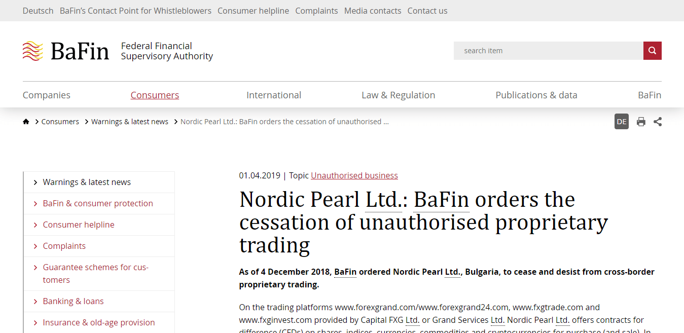 Nordic Pearl Ltd Review
