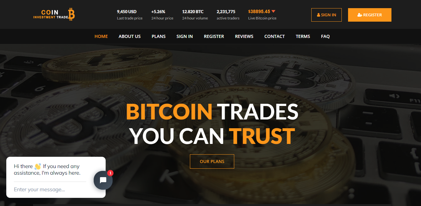 Coin Investment Trade Review