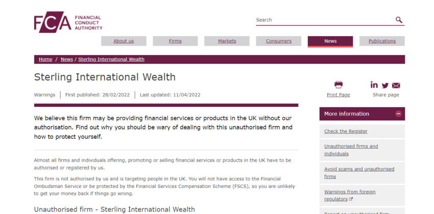 Sterling International Wealth Review