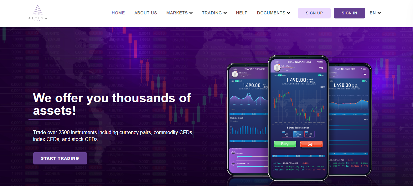 altima crypto price