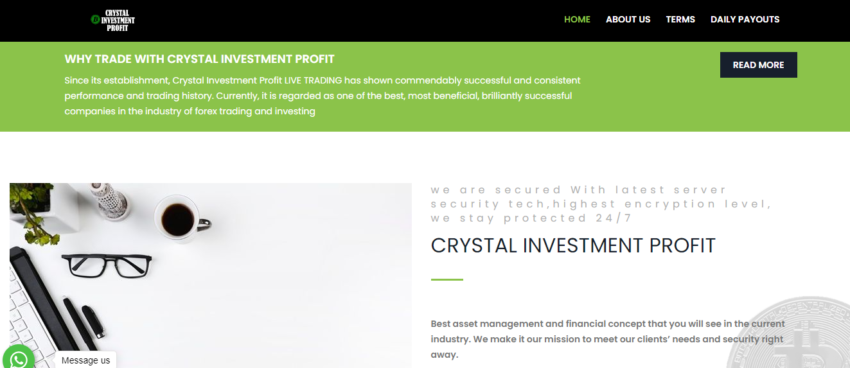 Crystal Investment Profit Review